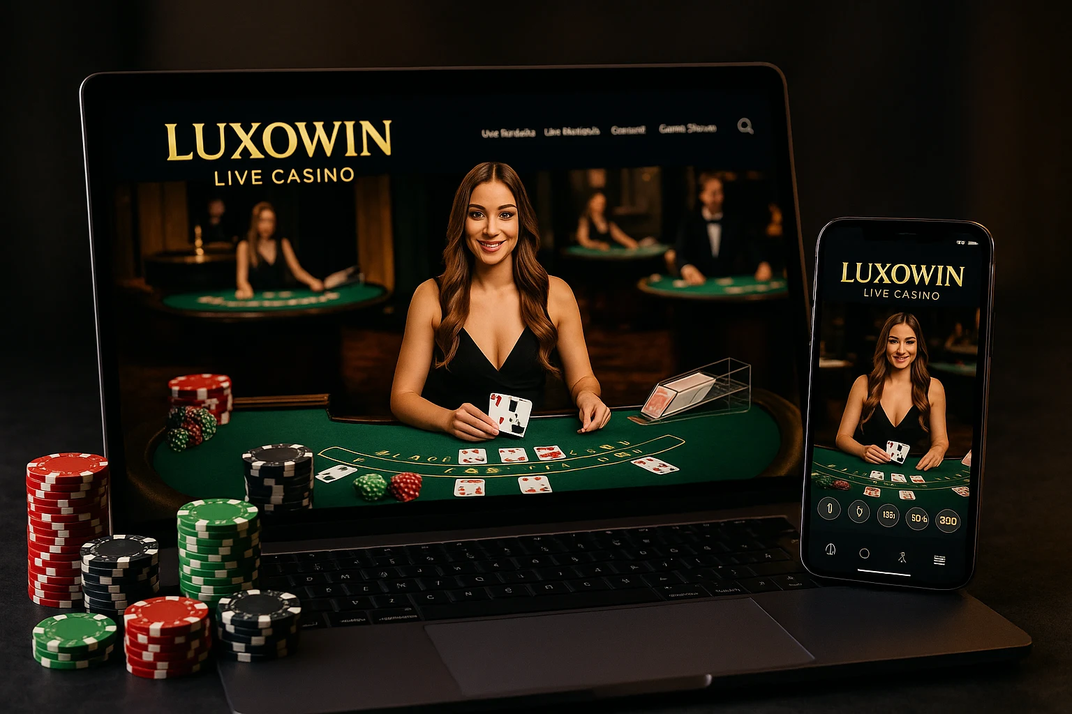O LUXOWIN Live Casino lança promoções regularmente