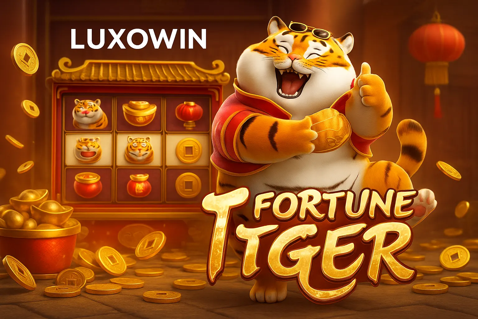 Fortune Tiger é um jogo imperdível no LUXOWIN Casino