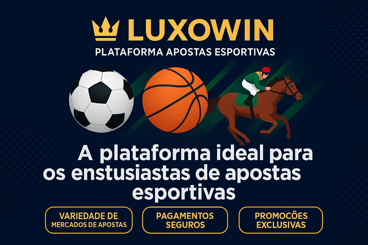 Apostas esportivas no cassino online LUXOWIN